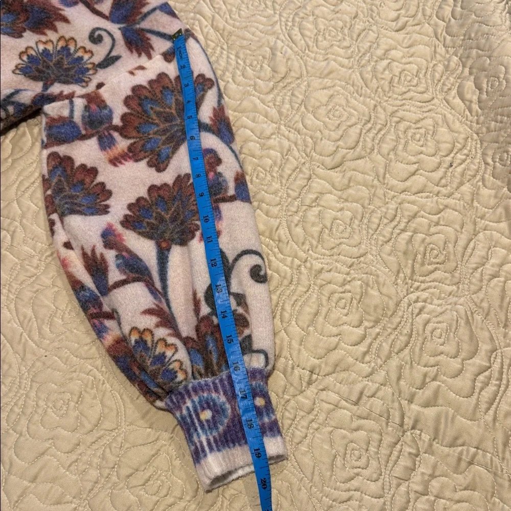 FARM Rio Floral Cardigan - Cream and Blue - Picture 16 of 16